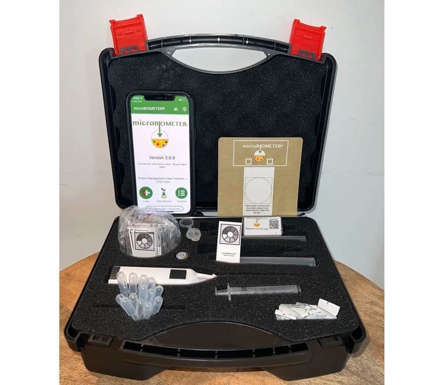 10/20 Test Micro-BIOMETER® measuring Microbial Biomass in Soil/Compost