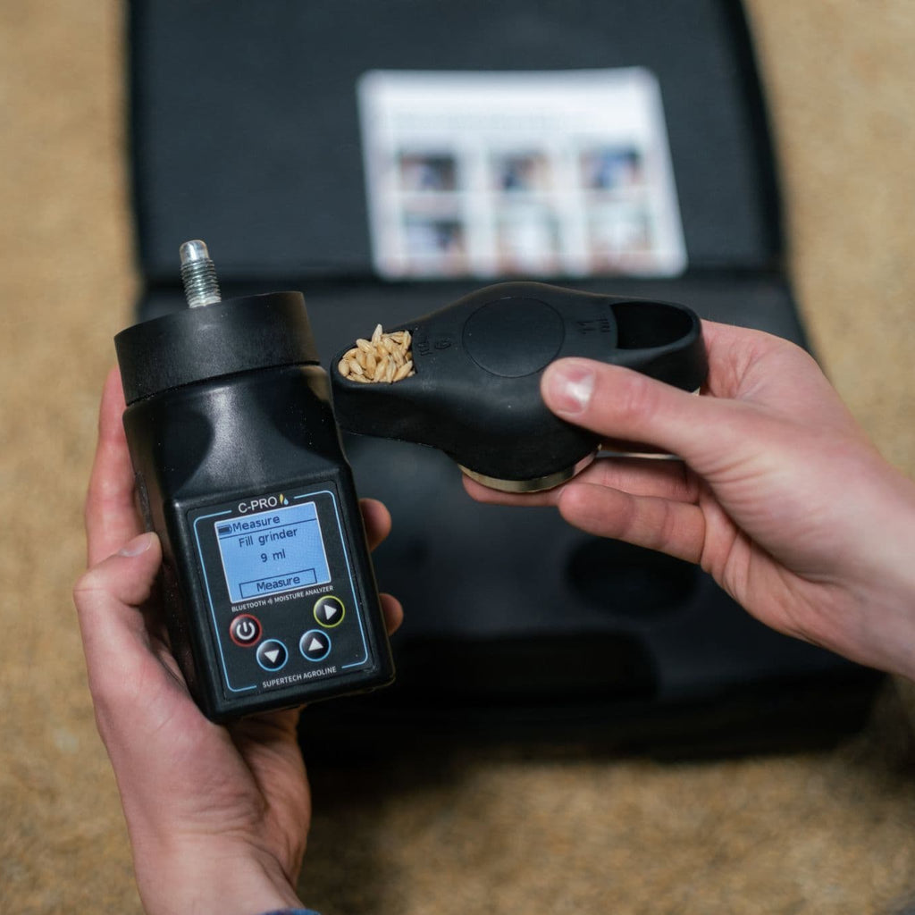 Agrolog C-Pro Grain Moisture Meter that Connects to your Smartphone
