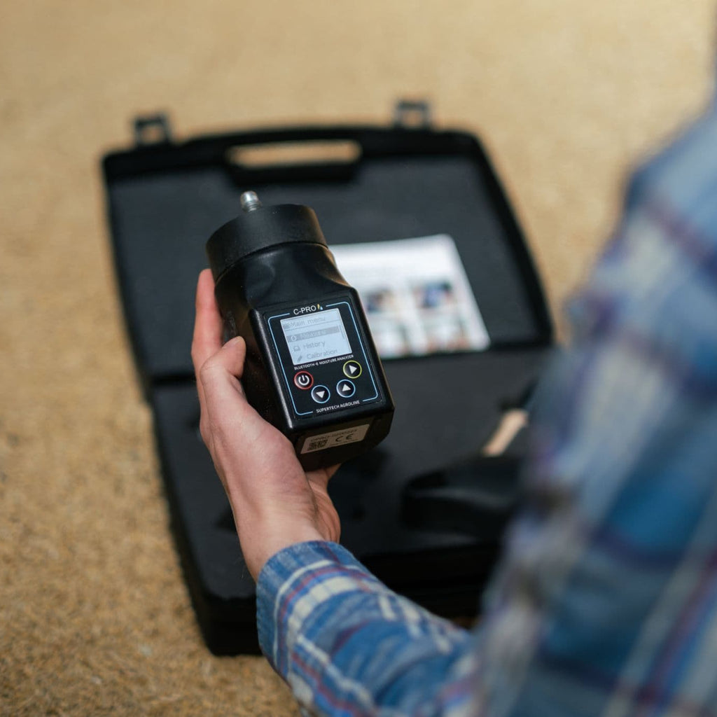 Agrolog C-Pro Grain Moisture Meter that Connects to your Smartphone