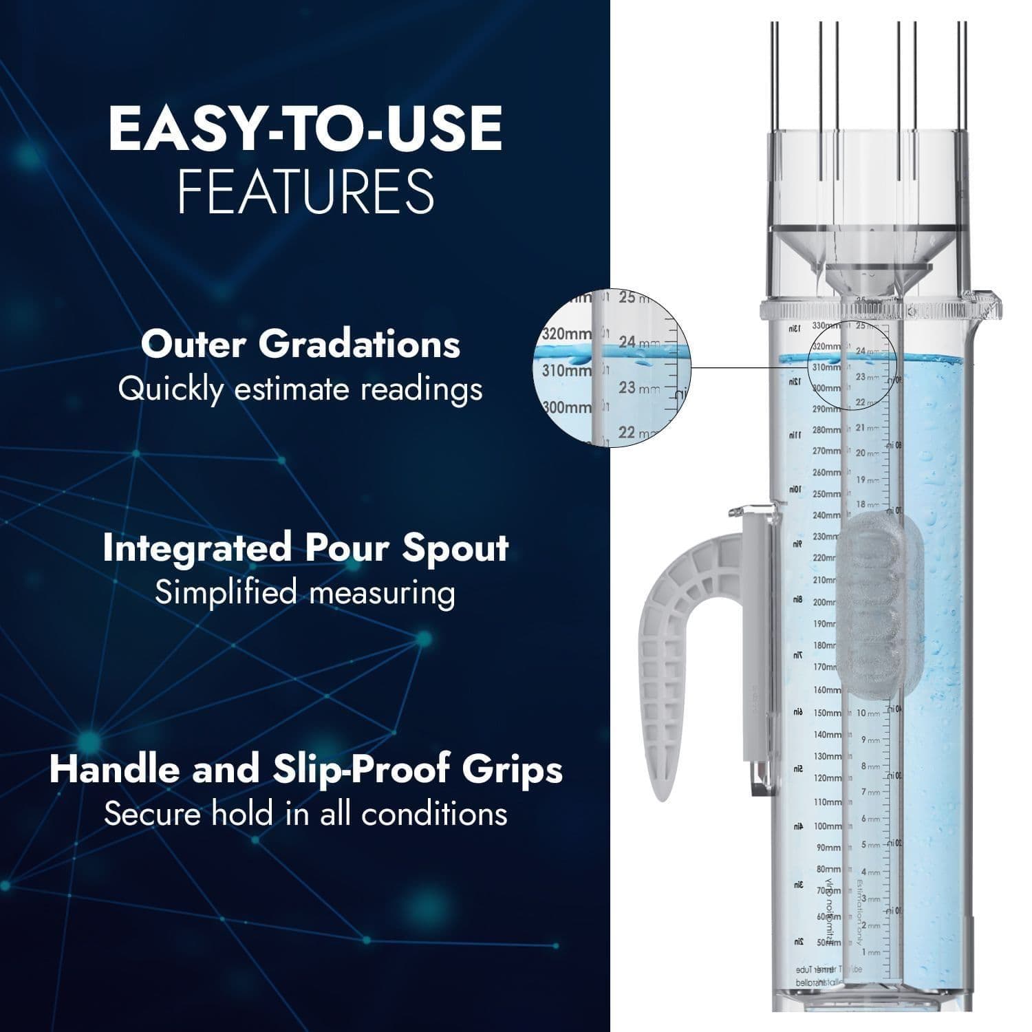 Climalytic Tropo Precipitation/Rain Gauge (CoCoRaHS) (Metric & Imperial)