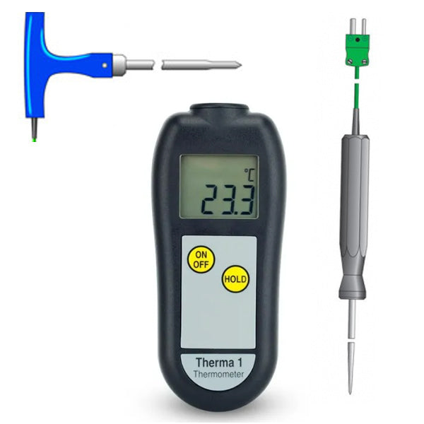 0.5m ETI Temperature Probe & Digital Readout
