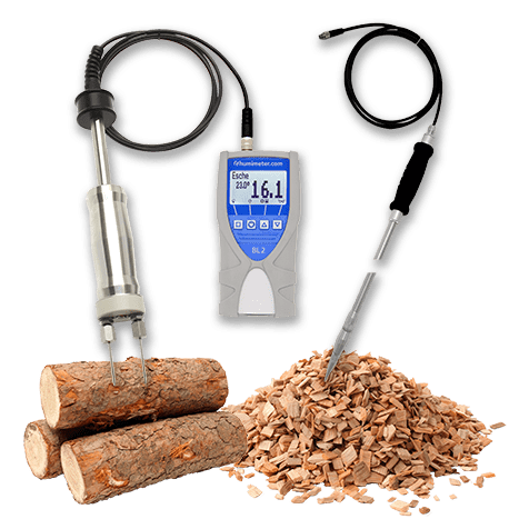 Humimeter BL2 Universal Biomass Moisture Meter. Please Select Control Unit and accessories required