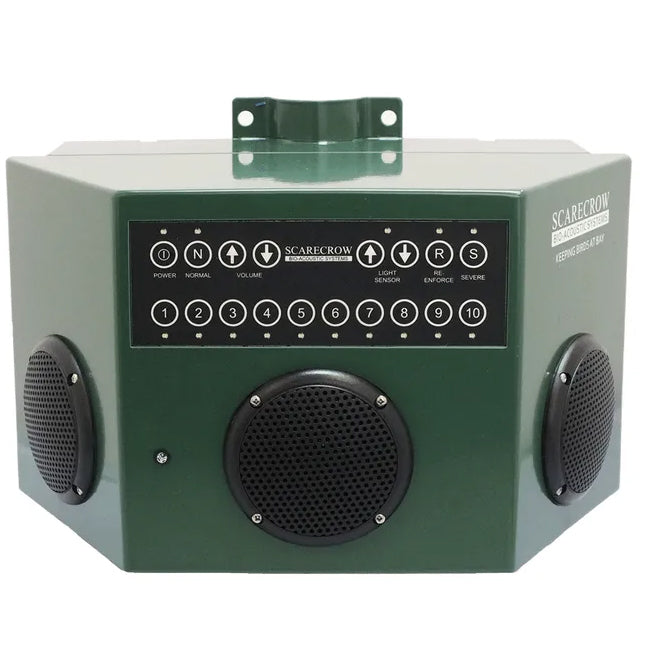 Agricultural Bird Scarer, Scarecrow 180° Bio-acoustic