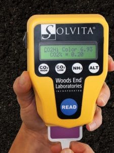 Solvita Digital Colour Reader - Multi-Mode Unit (CO2 + NH3)