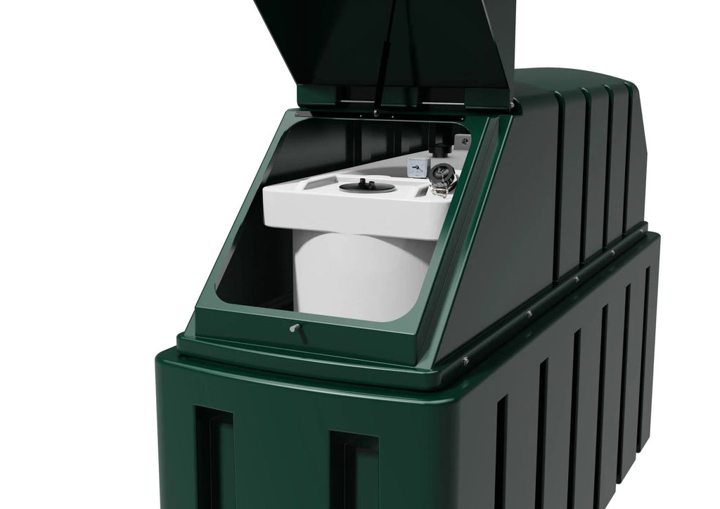 Tuffa 1350 Litre Plastic Bunded Heating Oil Tank