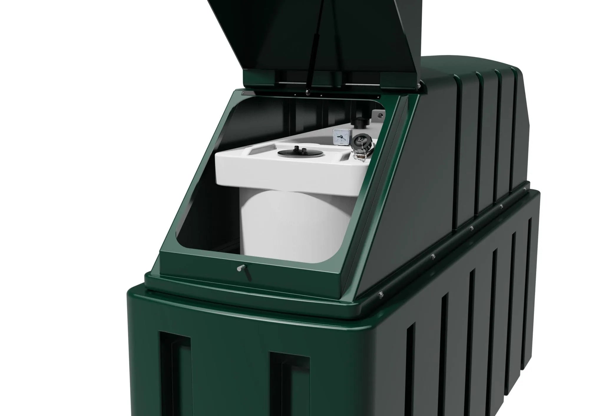 Tuffa 1350 Litre Plastic Bunded Heating Oil Tank
