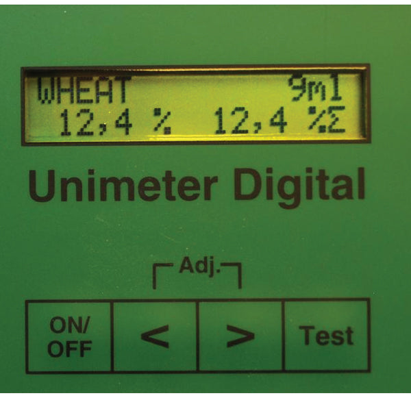 Unimeter Digital Grinding Moisture Meter