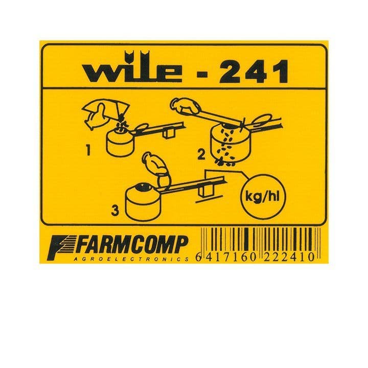 Wile Hectolitre Weigher